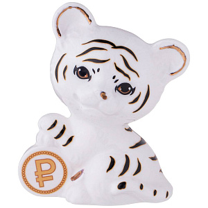 ФИГУРКА, ТИГРЕНОК, 7, 5*5*8, 5 СМ, КОР=180ШТ.