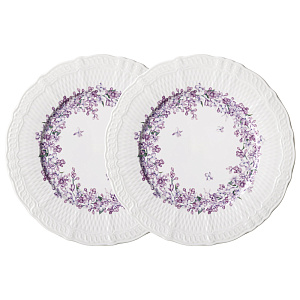 НАБОР ТАРЕЛОК ОБЕДЕННЫХ LEFARD, LILAC, 2 ШТ. 25, 5 СМ, КОР=12НАБ.