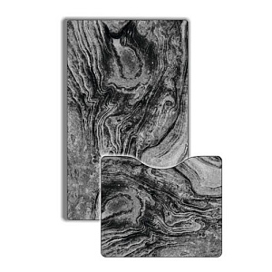 Комплект ковриков для ванной комнаты Dekorelle РЕЛАКС, RT095-B, разм.50x80см + 45х50см