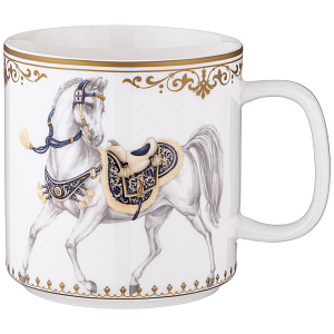 КРУЖКА LEFARD, HORSE CLUB, 400 МЛ, КОР=36ШТ.