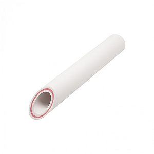 Труба 25*3, 5 PN20, арм. стекловолокно FIBER SDR 7, 4 EVER® plast БЕЛЫЙ, Россия 2 МЕТРА