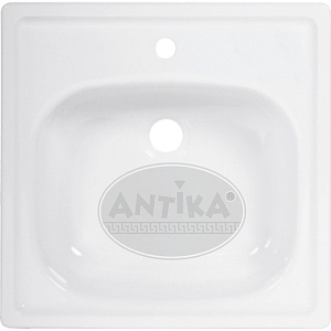 Мойка эмаль Antika 50х50 Екатеринбург, с кронш 17 см