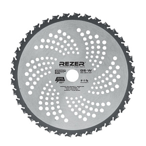 Нож для бензокосы GS-W, 255мм x 25.4мм x 1.3мм x  36Т ANTI-KICK, 36 зубьев
