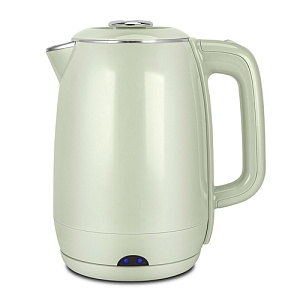 Чайник MAXTRONIC MAX-518, 1500 Вт, 1,8 л, светло-зелёный