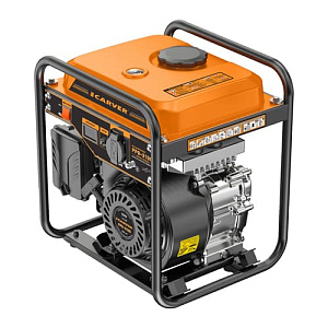 Генератор CARVER PPG -3100I инверторный, 2,2/2,5 кВт, 220В, 16А, дисплей